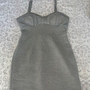 Sparkly Gray Women's Dress